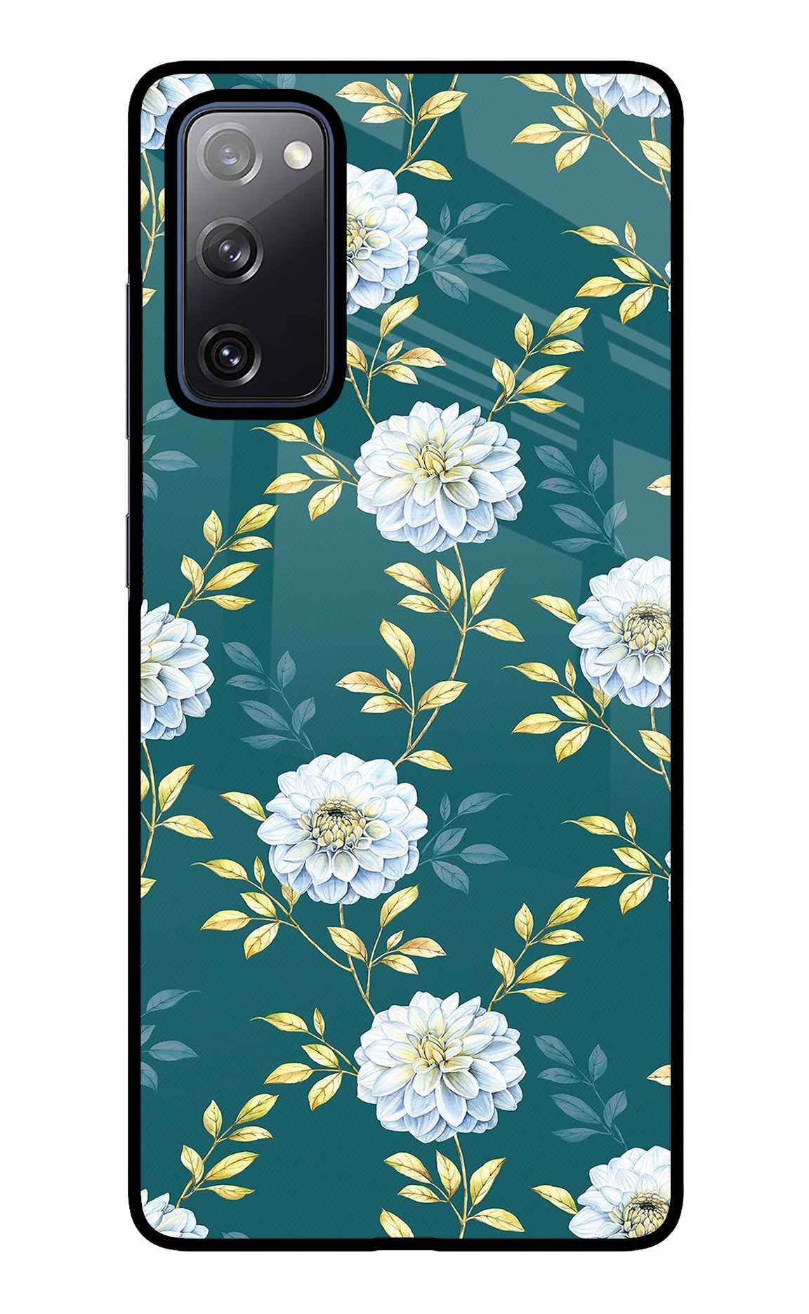 Flowers Samsung S20 FE Glass Case