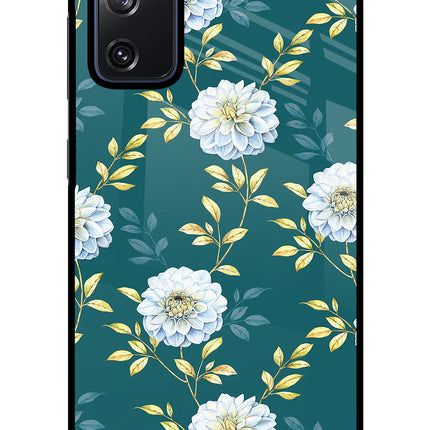 Flowers Samsung S20 FE Glass Case