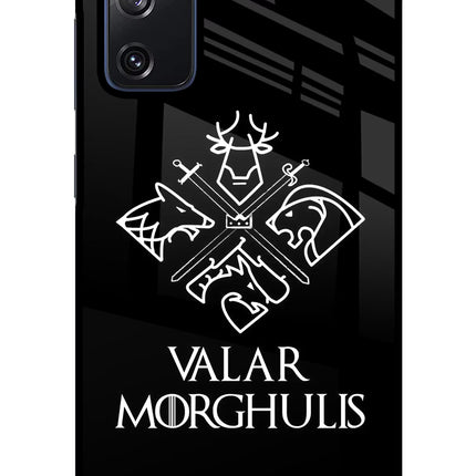 Valar Morghulis | Game Of Thrones Samsung S20 FE Glass Case