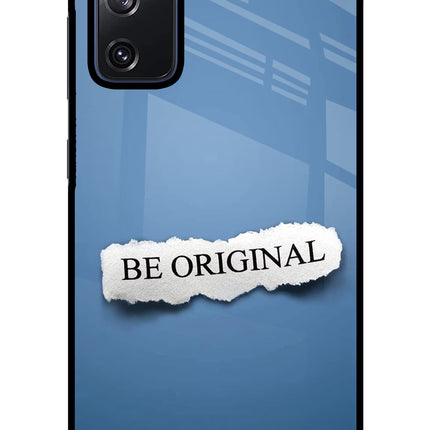 Be Original Samsung S20 FE Glass Case