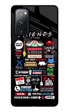 FRIENDS Samsung S20 FE Glass Case