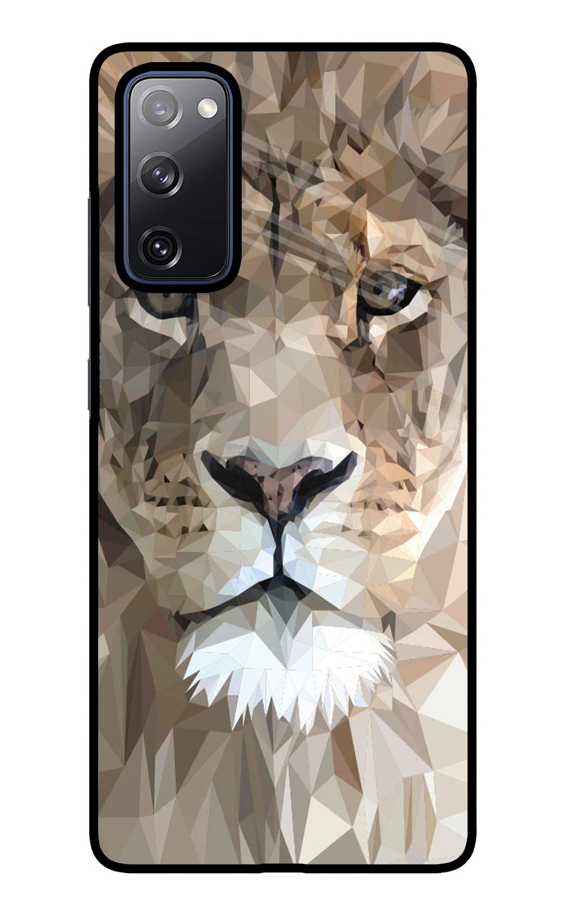 Lion Art Samsung S20 FE Glass Case