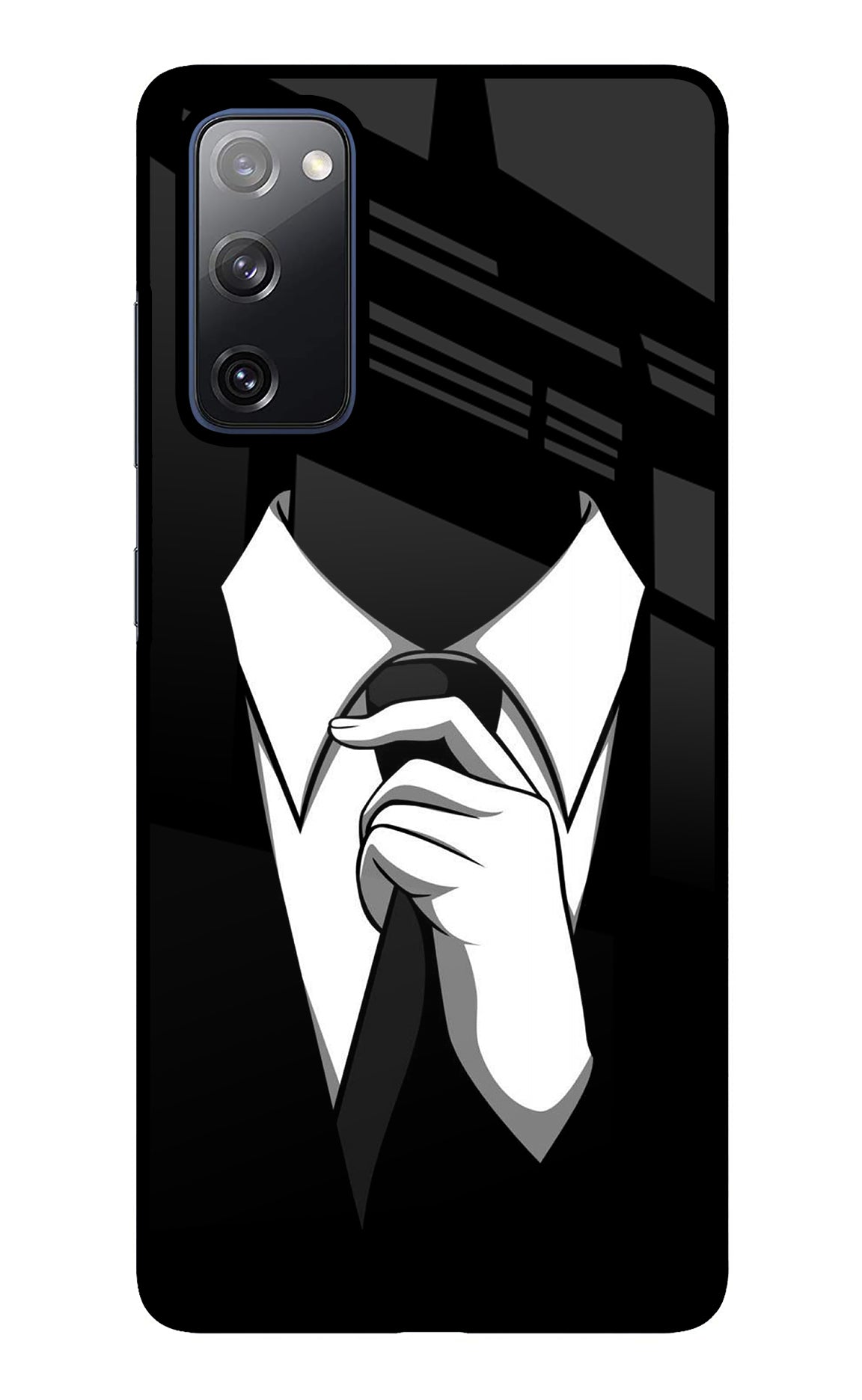 Black Tie Samsung S20 FE Back Cover