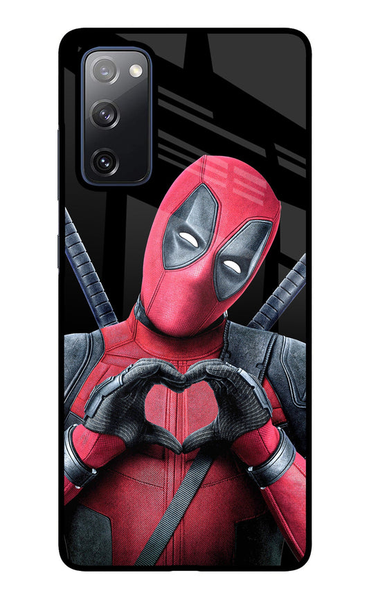 Deadpool Samsung S20 FE Glass Case