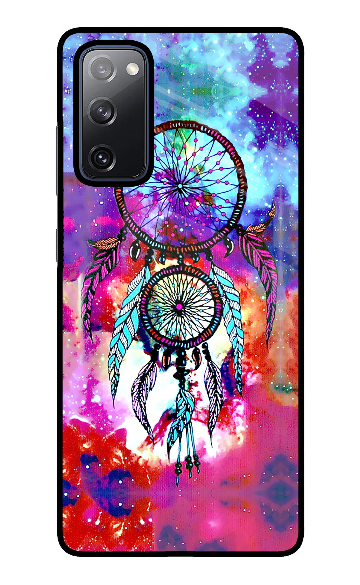 Dream Catcher Abstract Samsung S20 FE Glass Case Back Cover by Casekaro