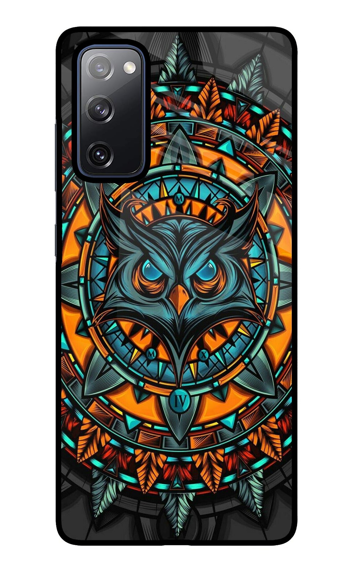 Angry Owl Art Samsung S20 FE Back Cover