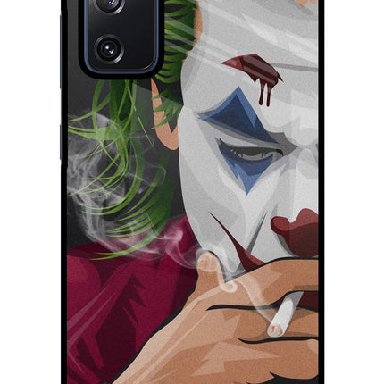 Joker Smoking Samsung S20 FE Glass Case