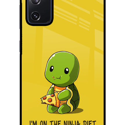 I'm on Ninja Diet Samsung S20 FE Glass Case