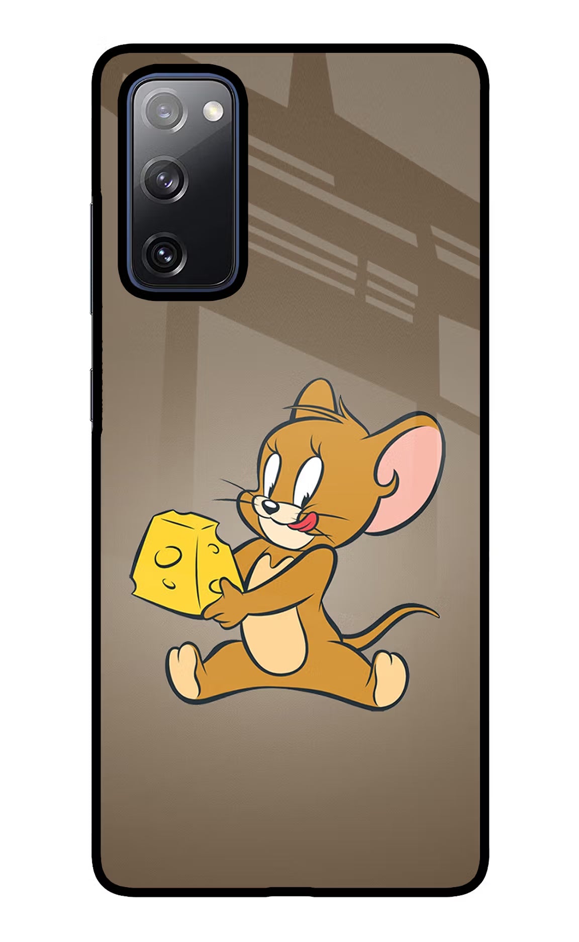 Jerry Samsung S20 FE Glass Case Back Cover by Casekaro