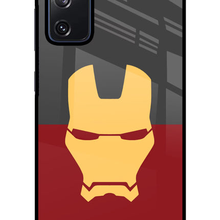 Ironman Samsung S20 FE Glass Case Back Cover by Casekaro