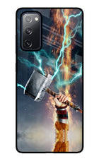 Thor Hammer Mjolnir Samsung S20 FE Glass Case