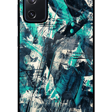 Artwork Samsung S20 FE Glass Case Back Cover by Casekaro