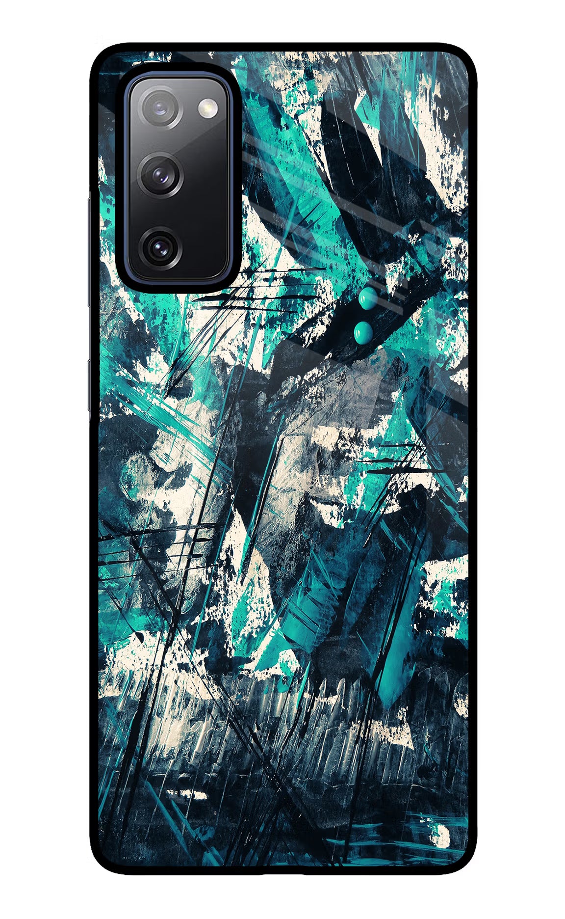 Artwork Samsung S20 FE Glass Case Back Cover by Casekaro