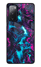 Abstract Samsung S20 FE Glass Case