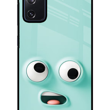 Funny Cartoon Samsung S20 FE Glass Case Back Cover by Casekaro