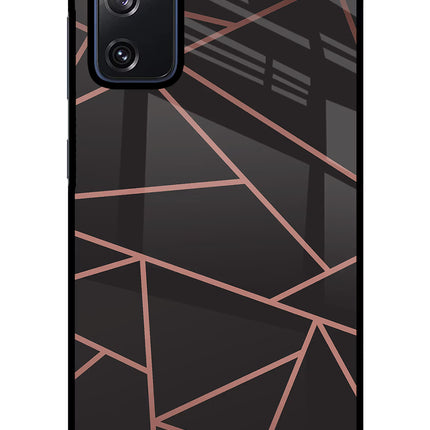 Geometric Pattern Samsung S20 FE Glass Case