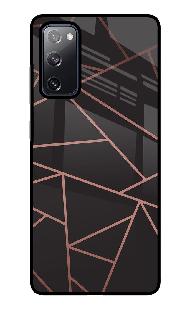 Geometric Pattern Samsung S20 FE Glass Case