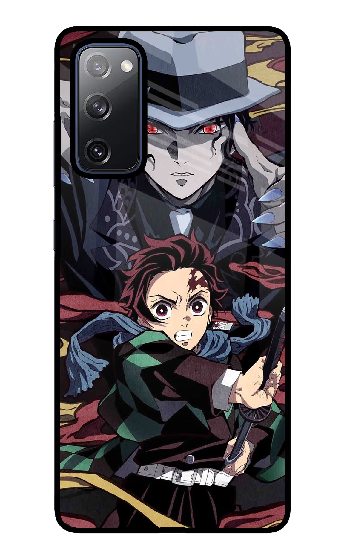 Demon Slayer Samsung S20 FE Glass Case Back Cover by Casekaro
