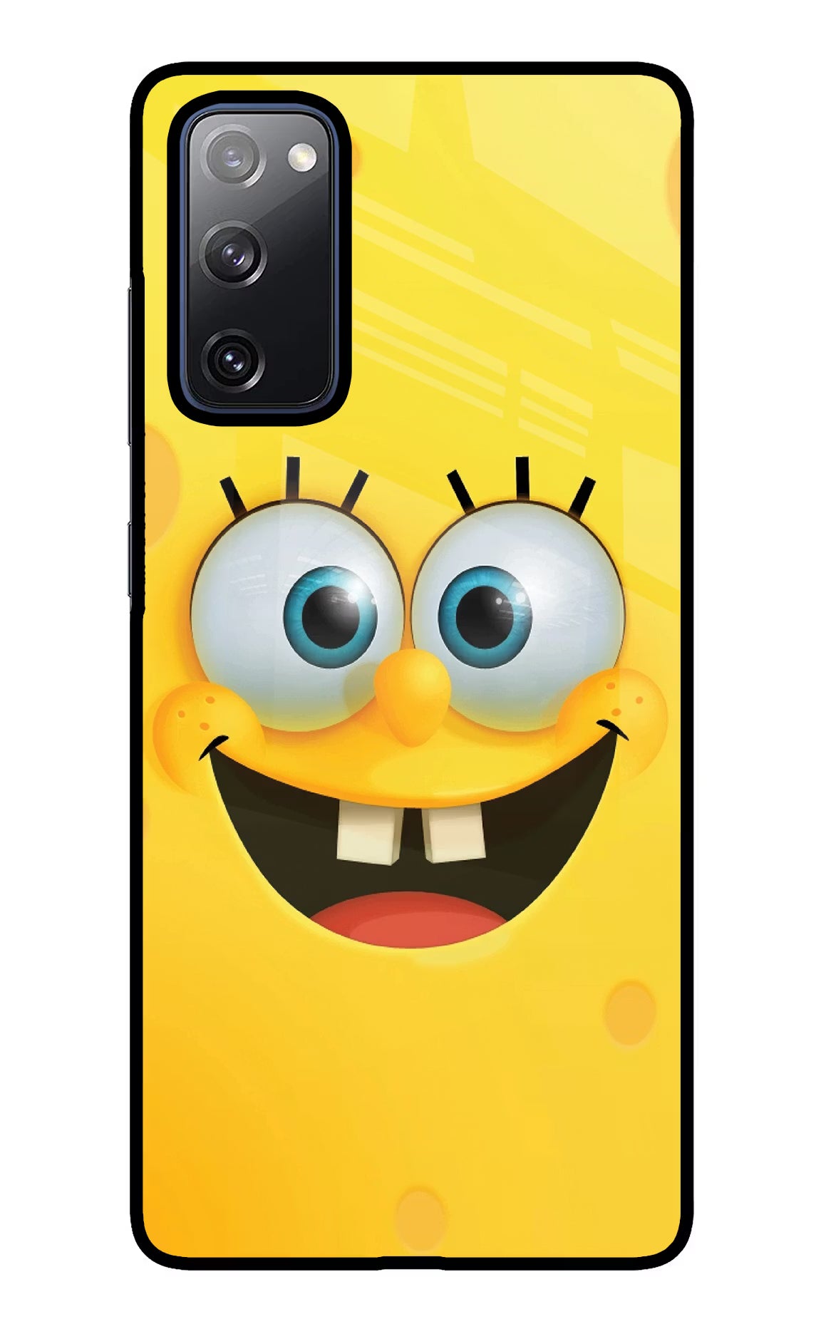 Sponge 1 Samsung S20 FE Glass Case Back Cover by Casekaro