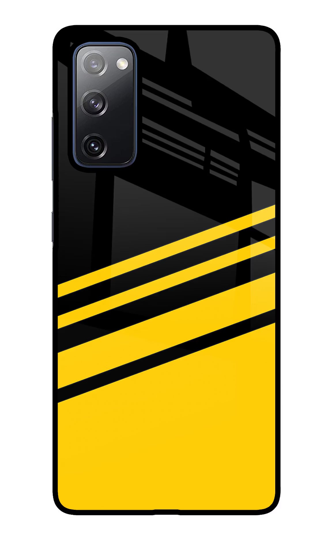 Yellow Shades Samsung S20 FE Glass Case Back Cover by Casekaro