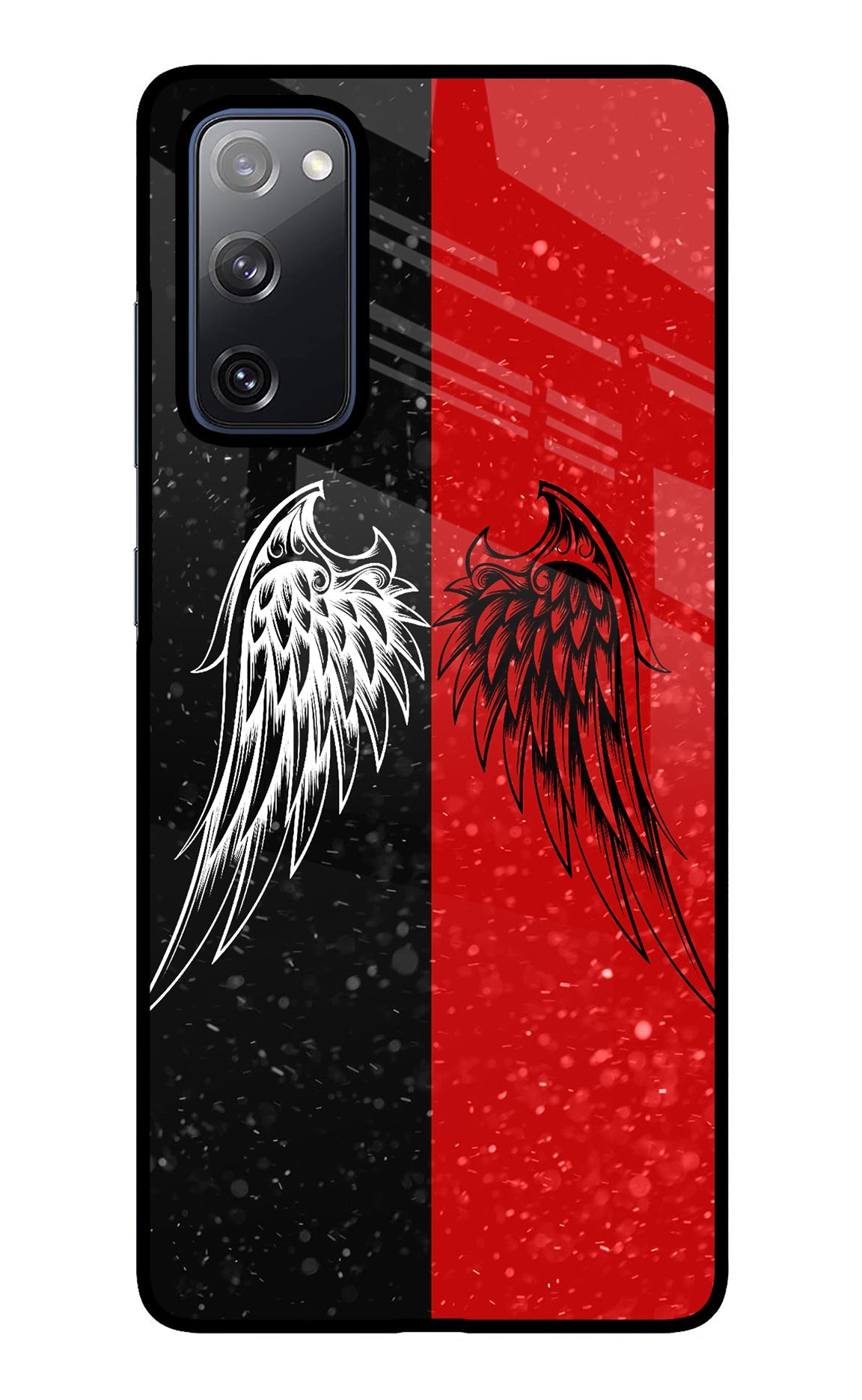 Wings Samsung S20 FE Glass Case