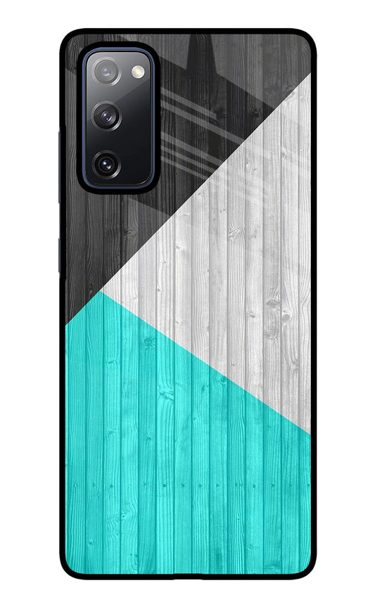 Wooden Abstract Samsung S20 FE Glass Case