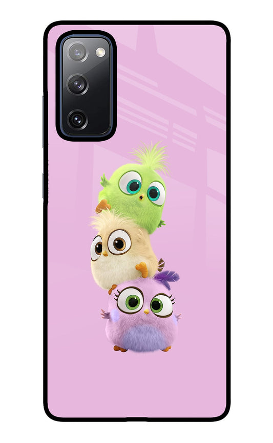 Cute Little Birds Samsung S20 FE Glass Case