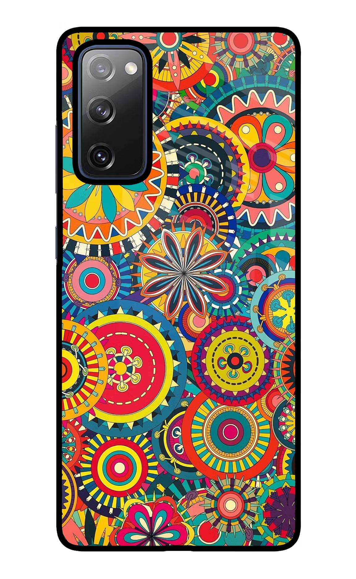 Gol Gol Art Samsung S20 FE Glass Case Back Cover by Casekaro