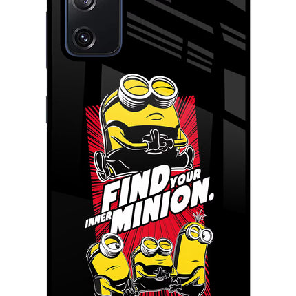 Find your inner Minion Samsung S20 FE Glass Case