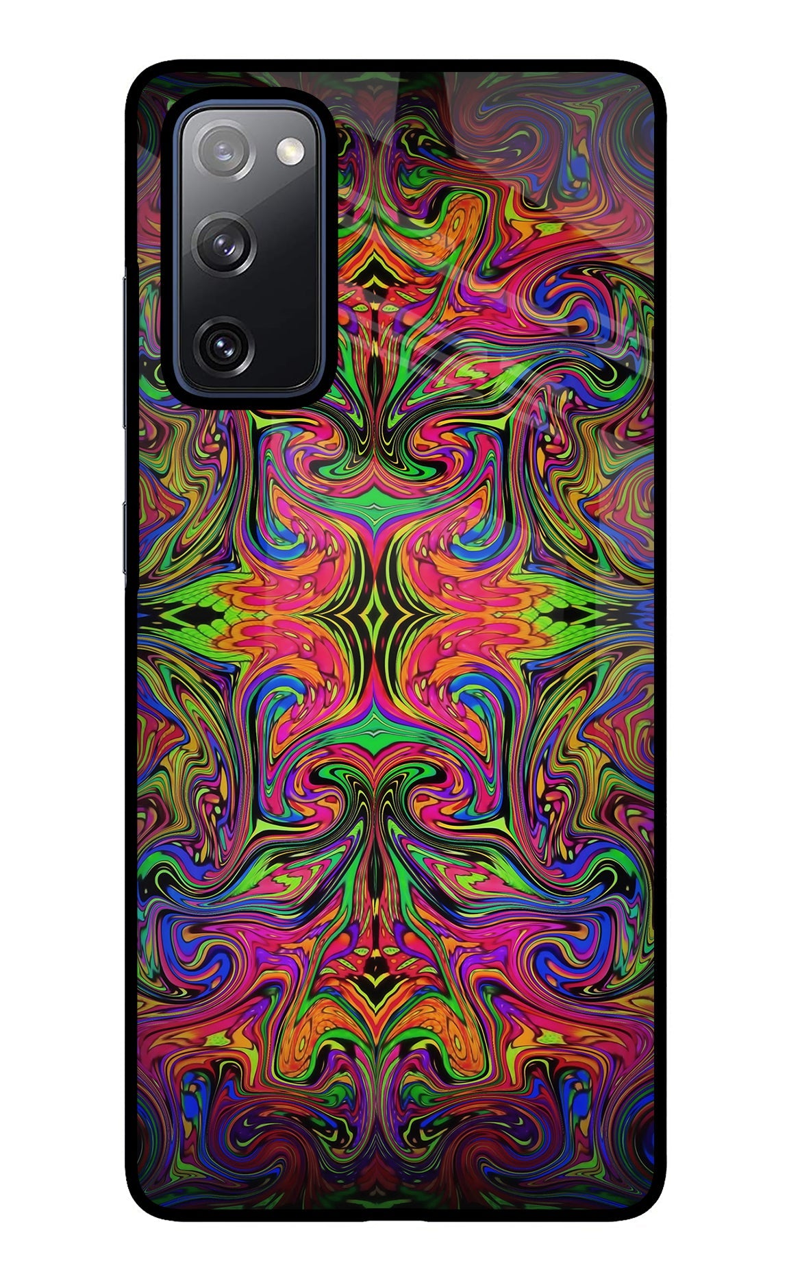 Psychedelic Art Samsung S20 FE Glass Case