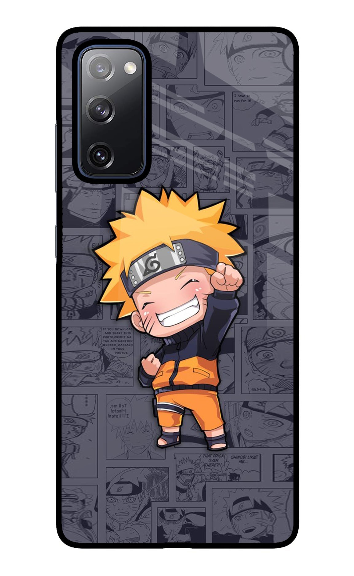 Chota Naruto Samsung S20 FE Glass Case