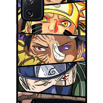 Naruto Character Samsung S20 FE Glass Case