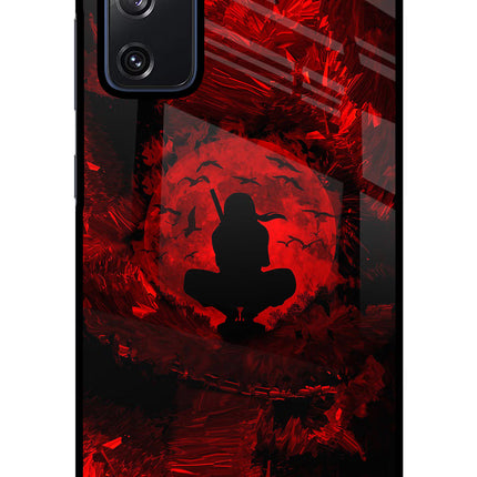Itachi Uchiha Samsung S20 FE Glass Case Back Cover by Casekaro