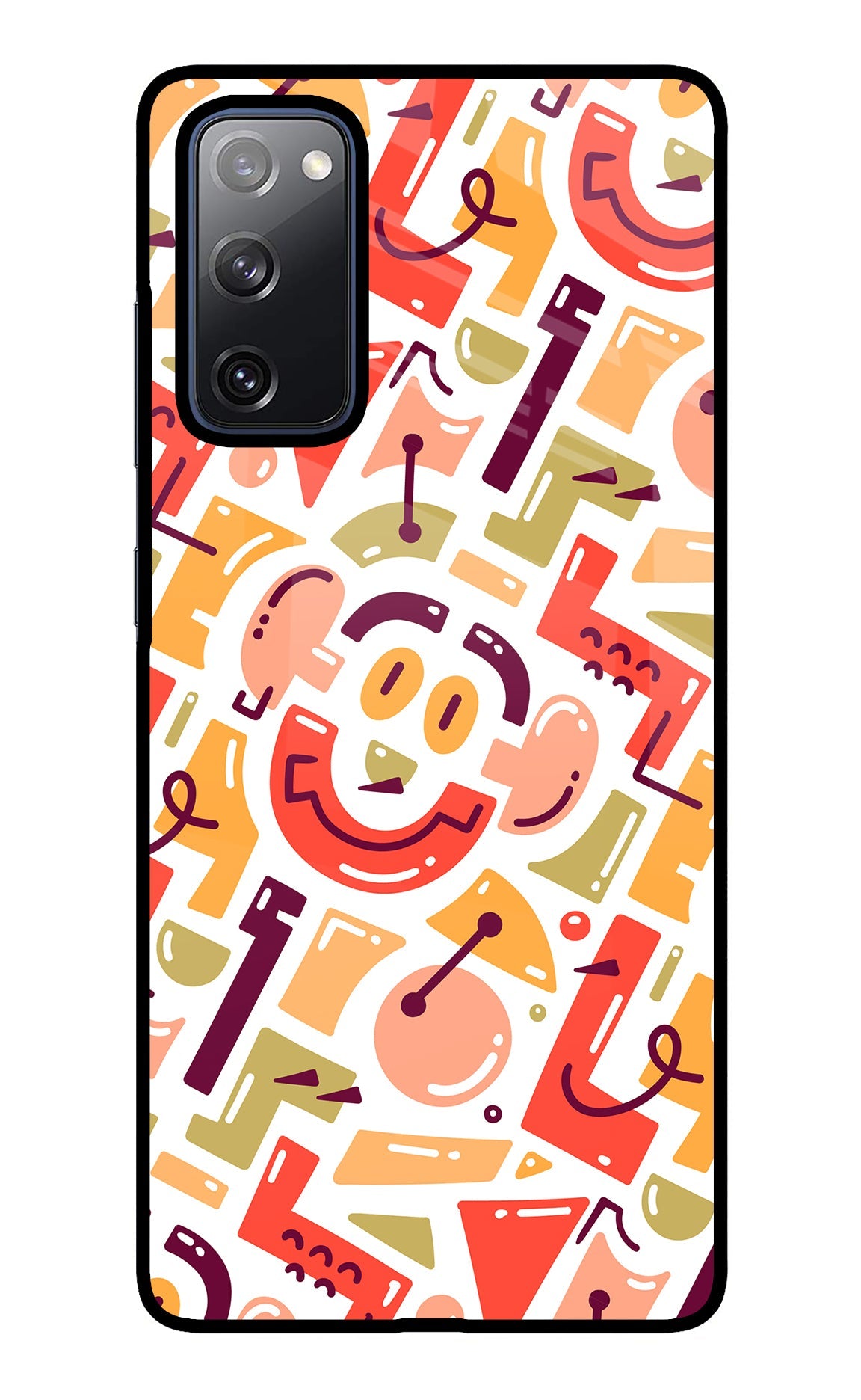 Doodle Pattern Samsung S20 FE Back Cover