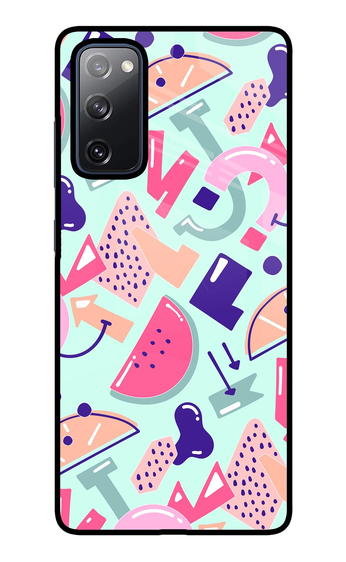 Doodle Pattern Samsung S20 FE Back Cover