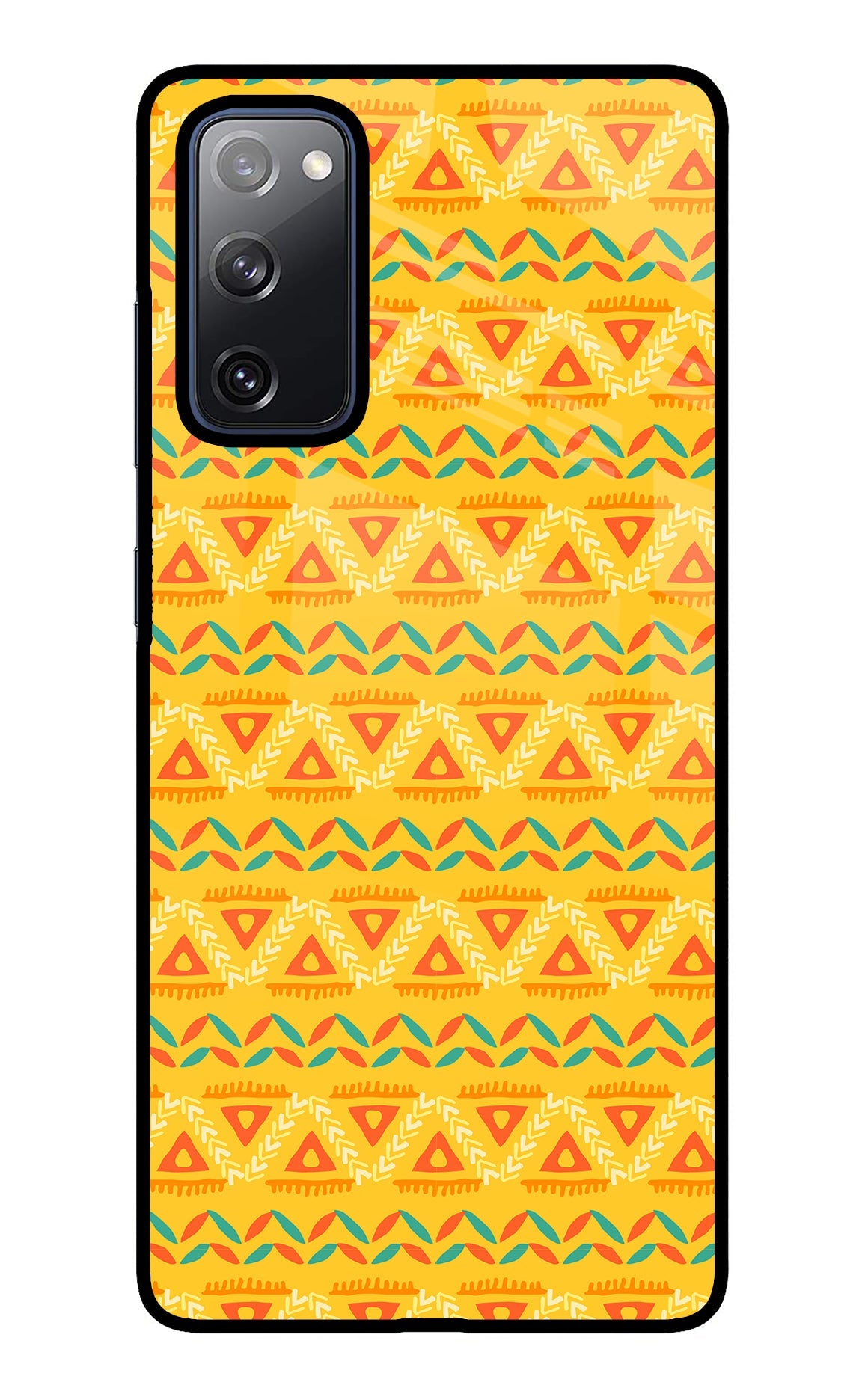 Tribal Pattern Samsung S20 FE Glass Case