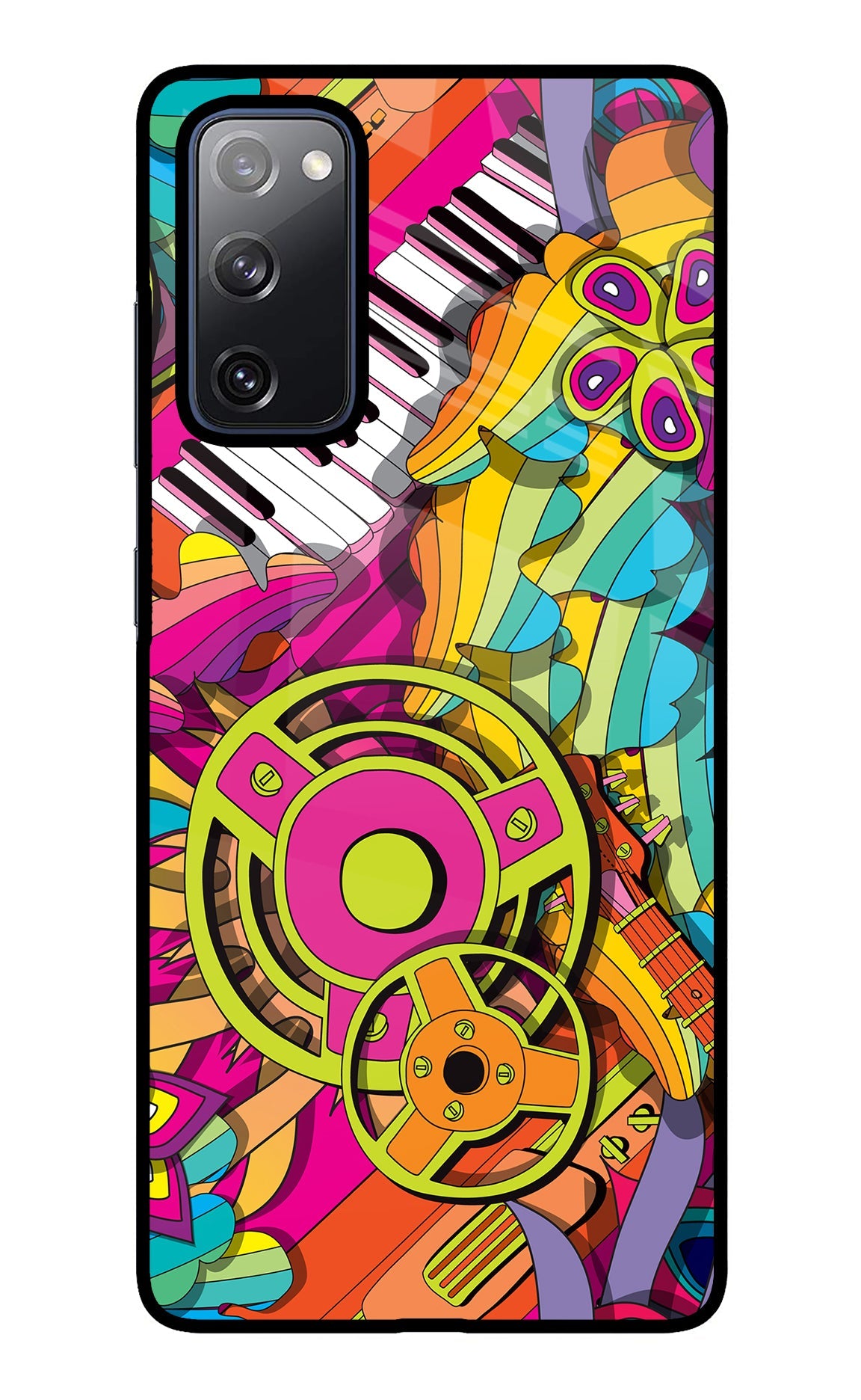 Music Doodle Samsung S20 FE Back Cover