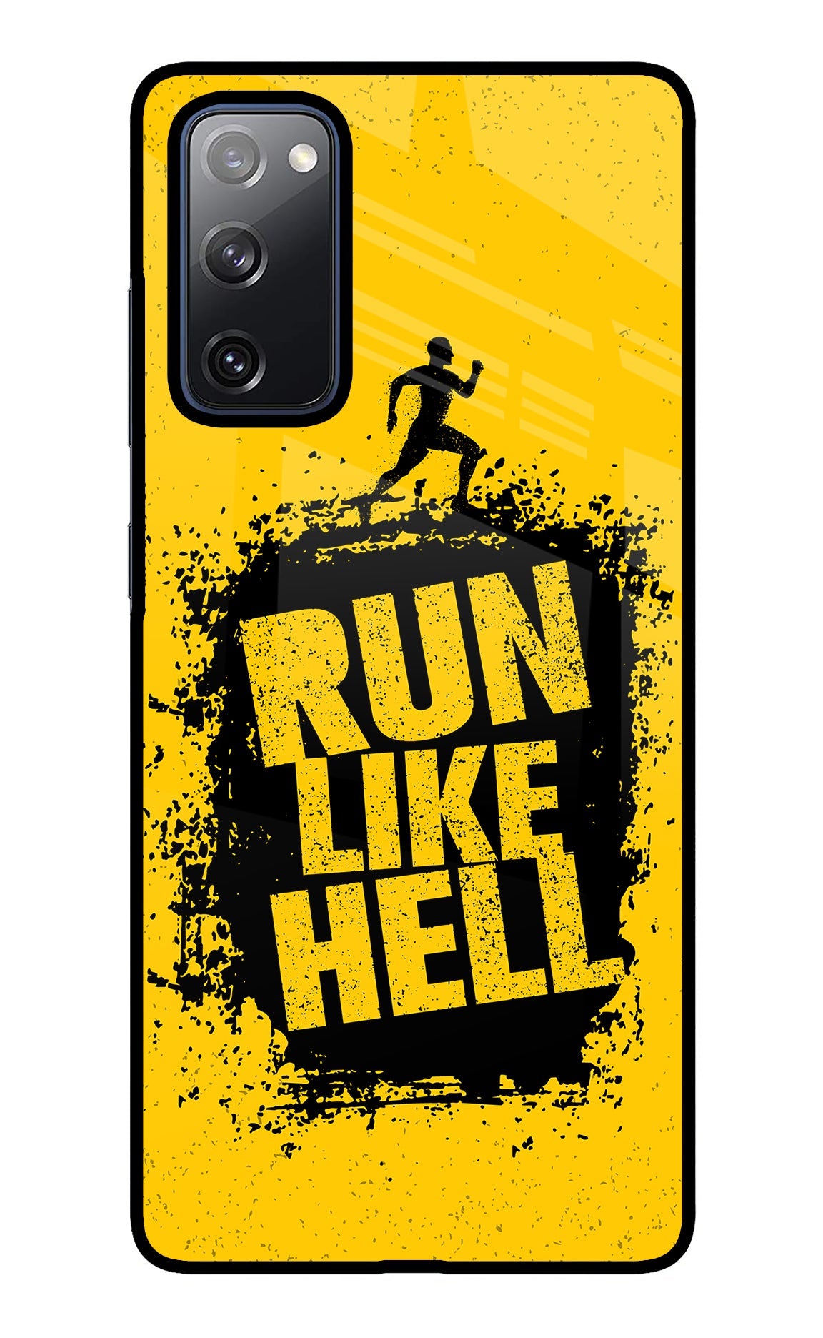 Run Like Hell Samsung S20 FE Glass Case