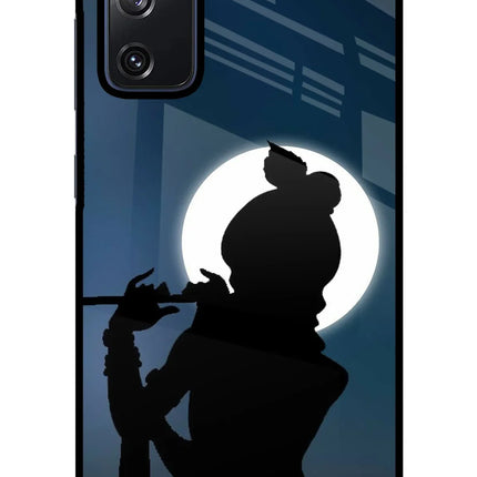 Shri Krishna Silhouette Samsung S20 FE Glass Case