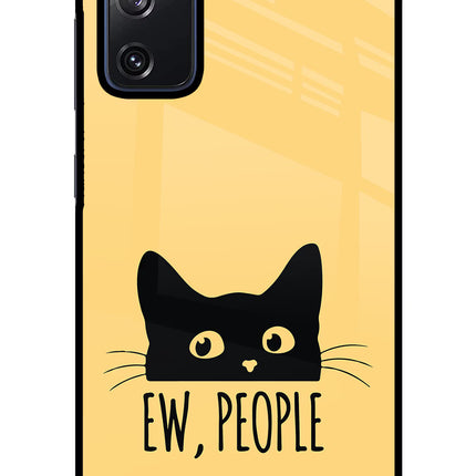 Ew People Catitude Samsung S20 FE Glass Case
