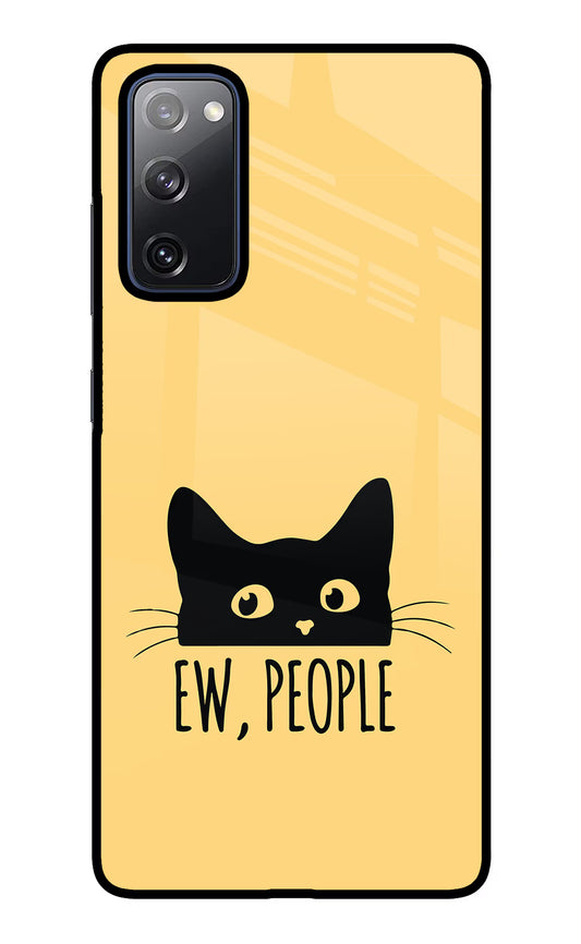 Ew People Catitude Samsung S20 FE Glass Case