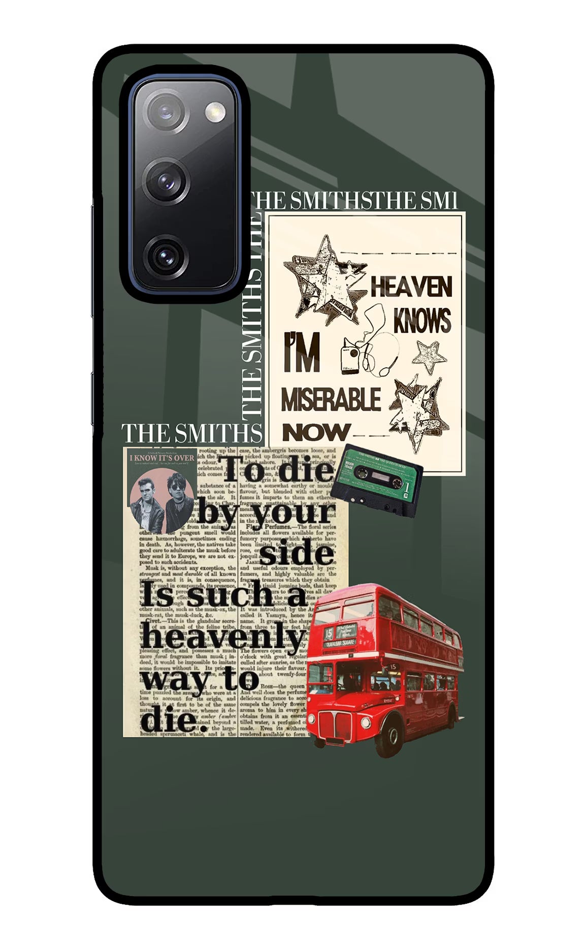 The Smiths Samsung S20 FE Glass Case Back Cover by Casekaro