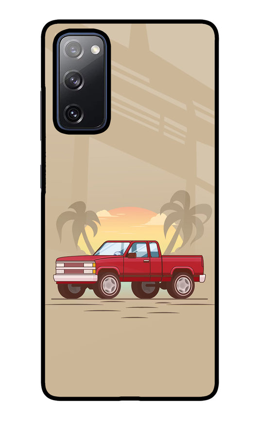 Desert Classic Drive Samsung S20 FE Glass Case