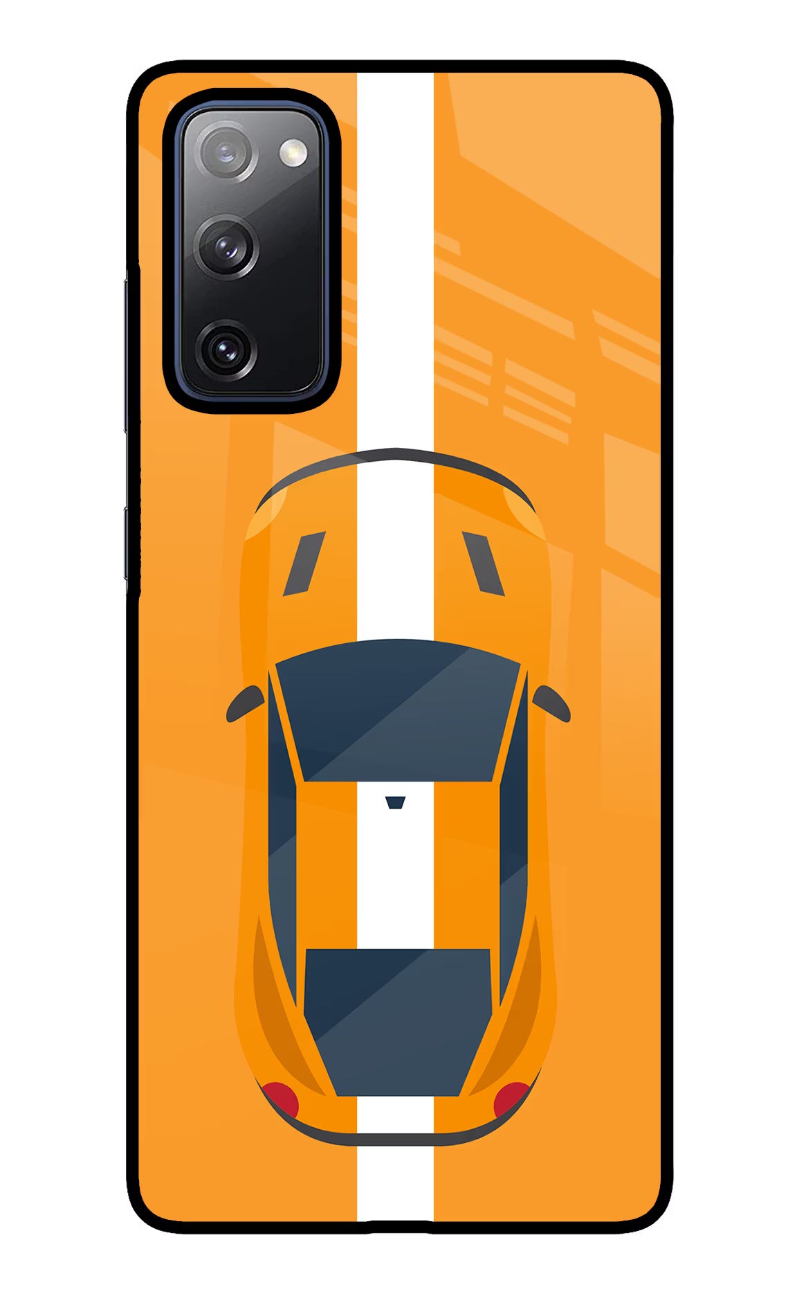 Highway Pursuit Samsung S20 FE Glass Case Back Cover by Casekaro