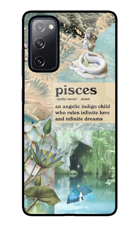Pisces Zodiac Samsung S20 FE Glass Case
