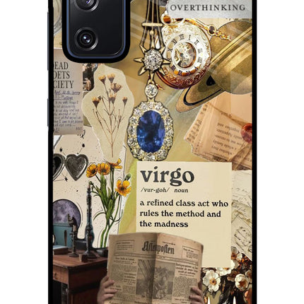 Virgo Zodiac Samsung S20 FE Glass Case