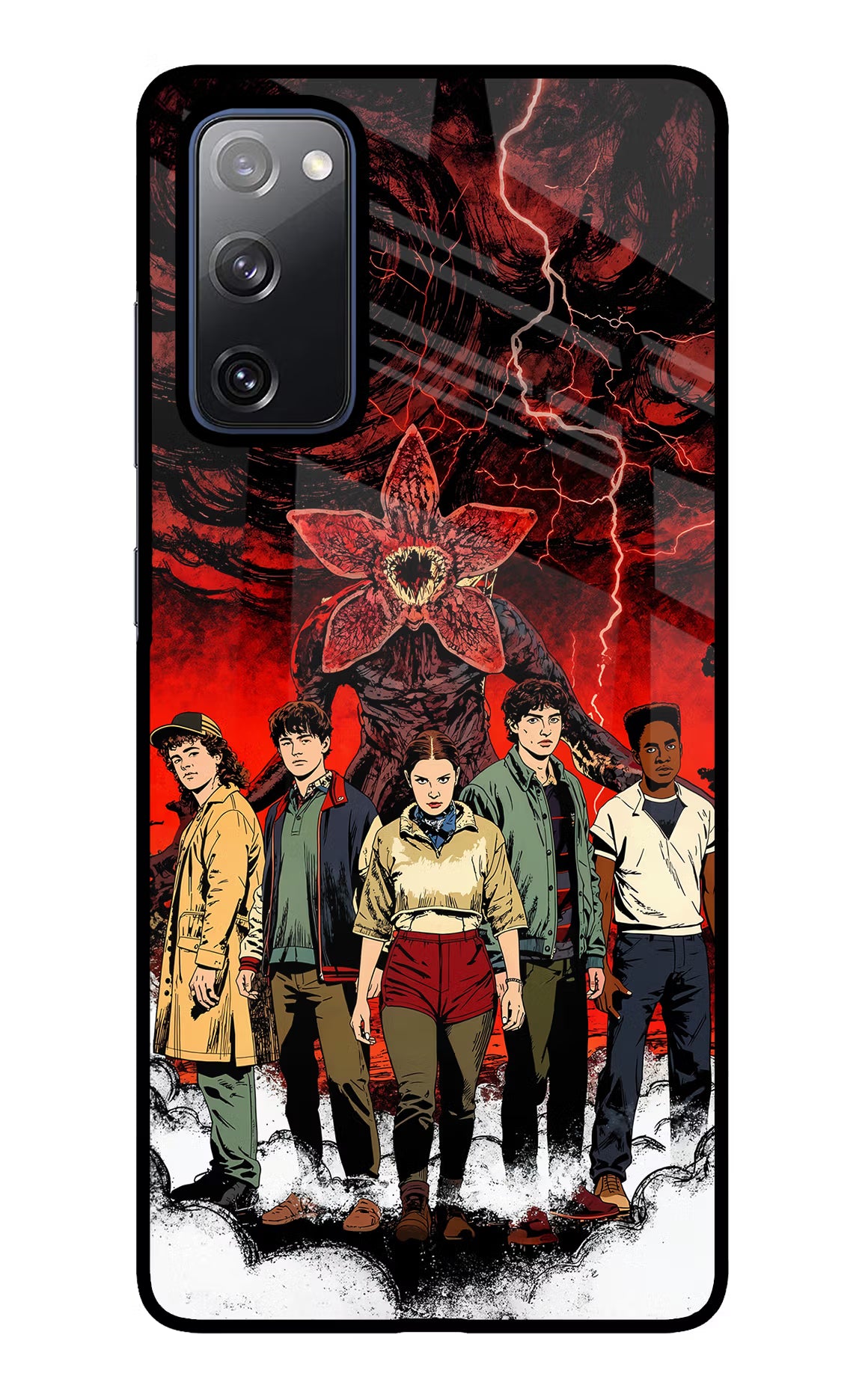 Ordinary Things Characters Samsung S20 FE Glass Case Back Cover by Casekaro