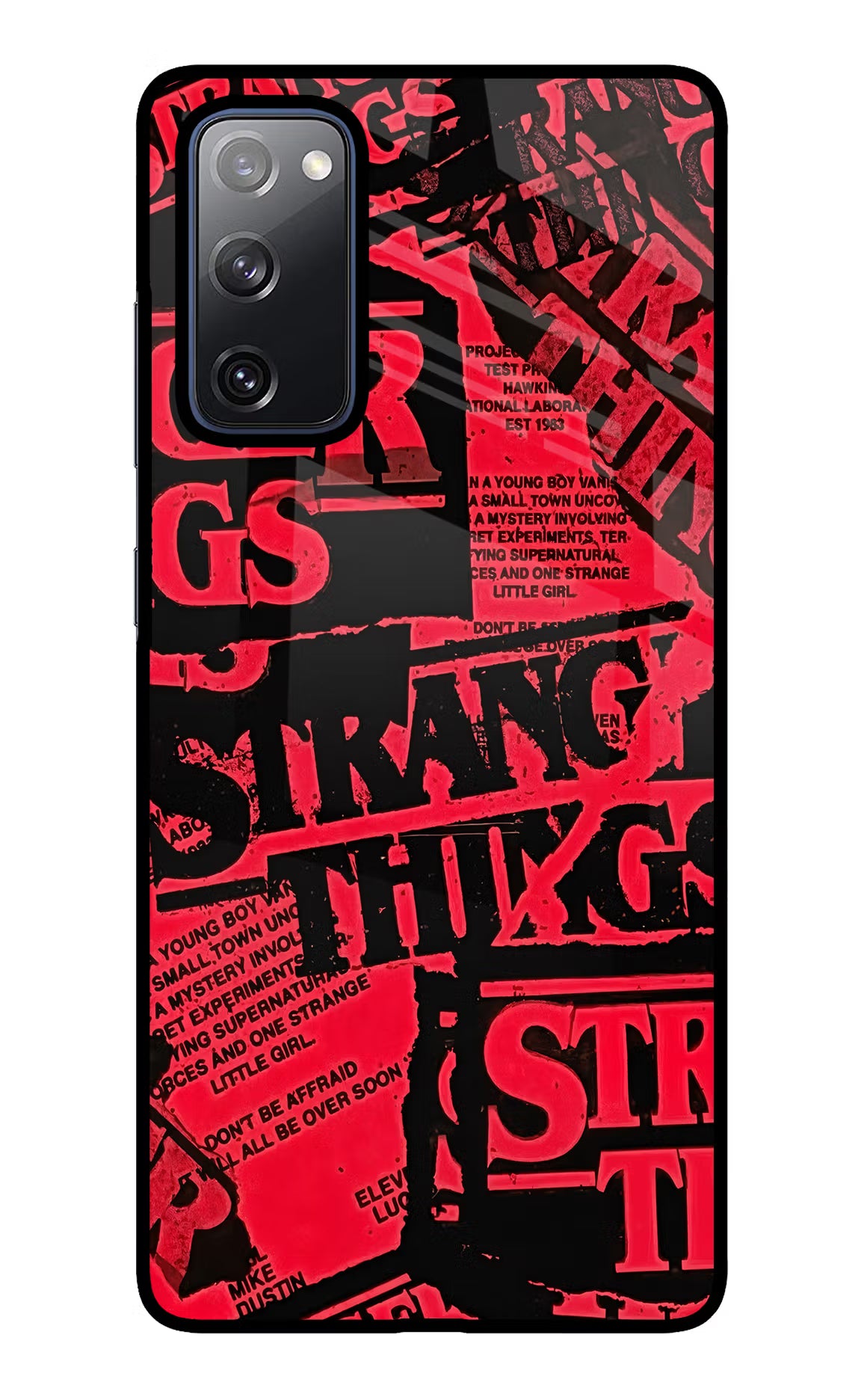 Ordinary Things Samsung S20 FE Glass Case Back Cover by Casekaro