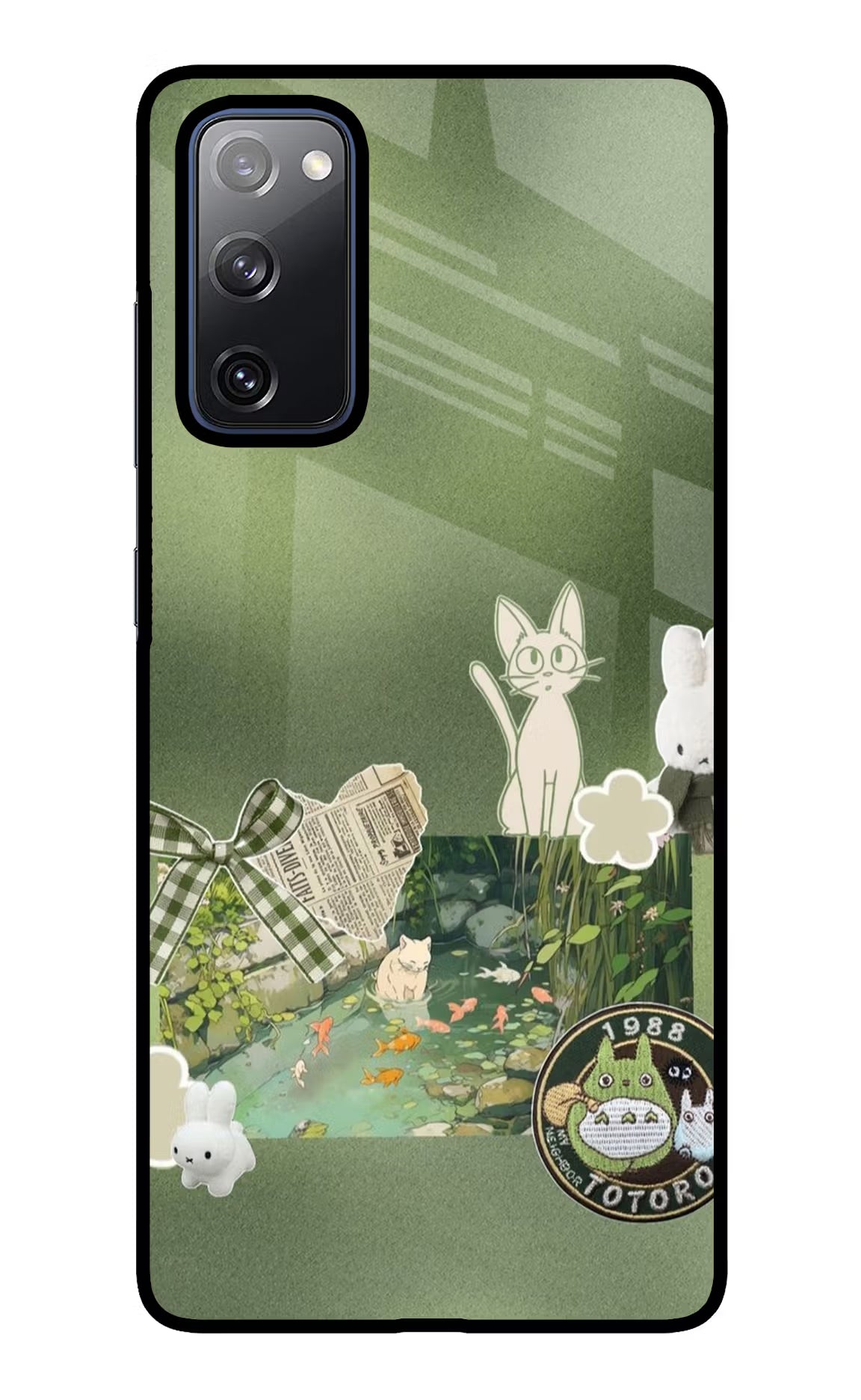 Aesthetic anime Samsung S20 FE Glass Case
