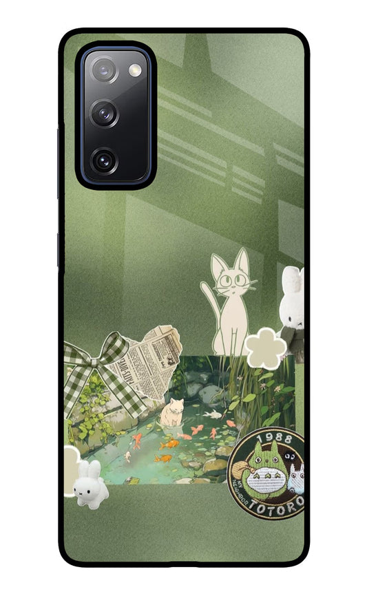 Aesthetic anime Samsung S20 FE Glass Case